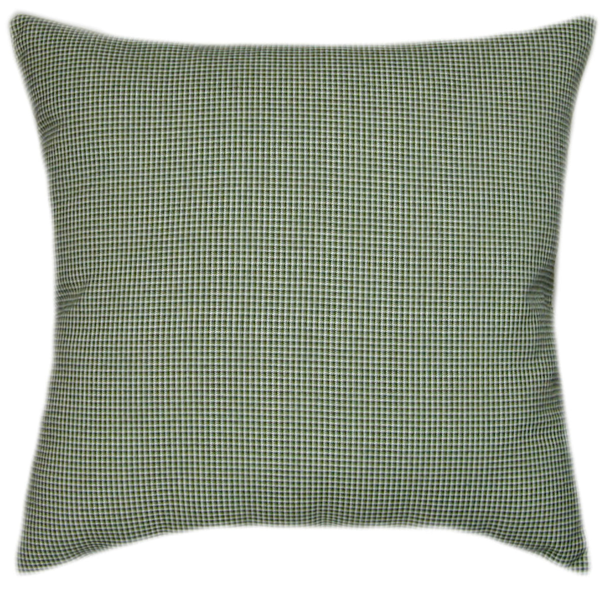 Sunbrella® Lore Moss Green Indoor/Outdoor Geometric Pillow