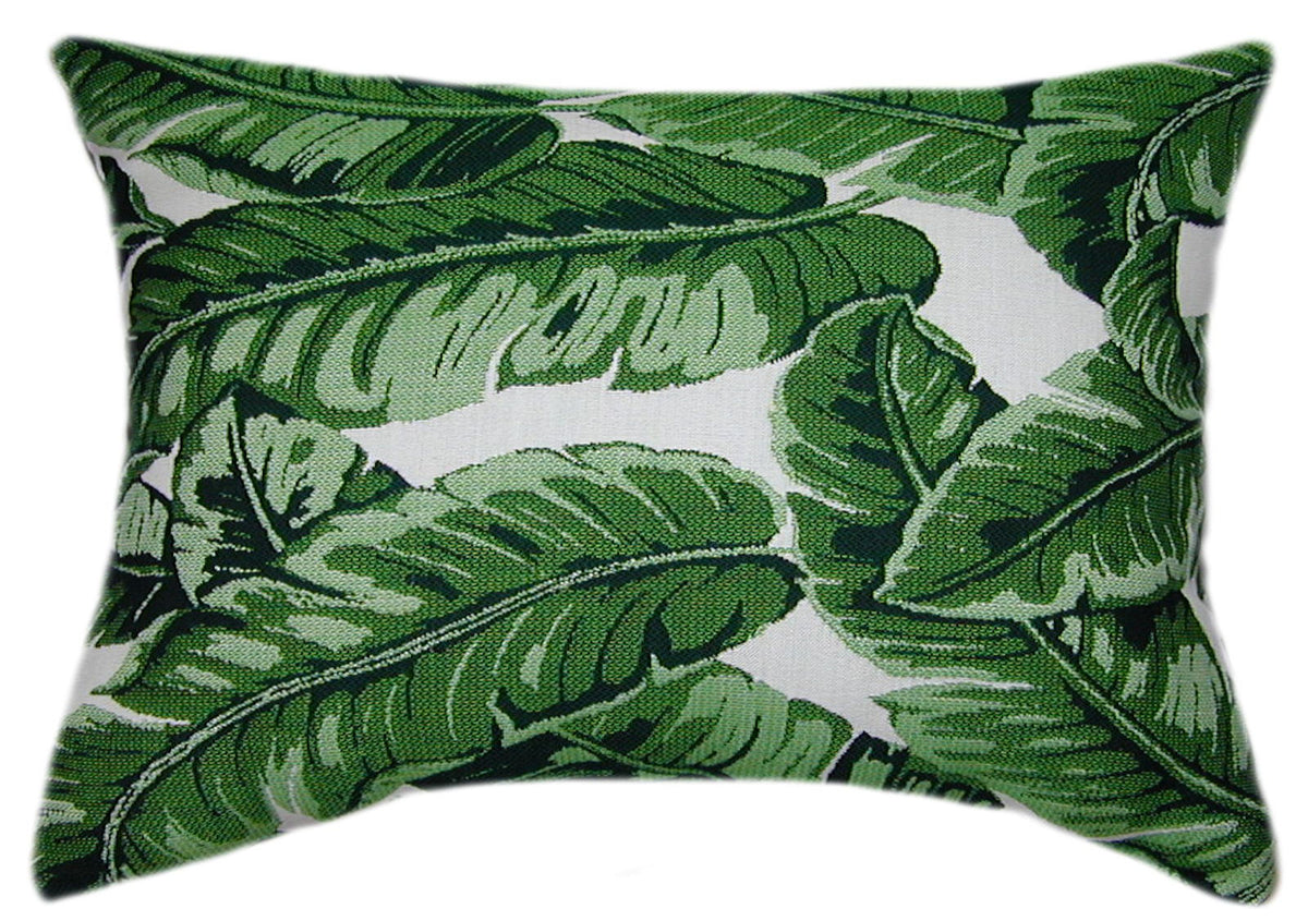 Sunbrella® Tropics Jungle Indoor/Outdoor Floral Pillow