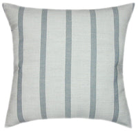 Sunbrella® Unwind Sky Indoor/Outdoor Striped Pillow