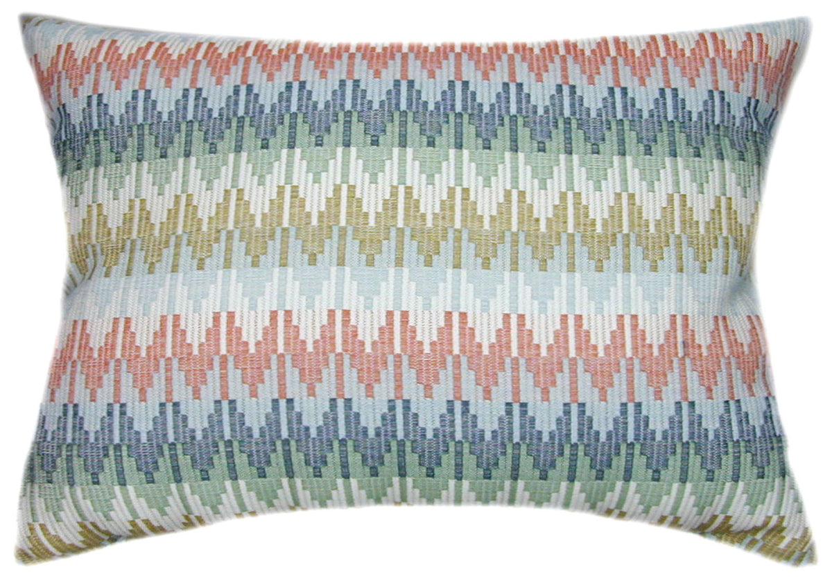 Sunbrella® Valley Sedona Indoor/Outdoor Geometric Pillow