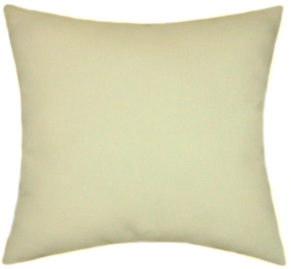 Sunbrella® Canvas Vellum Indoor/Outdoor Solid Color Pillow